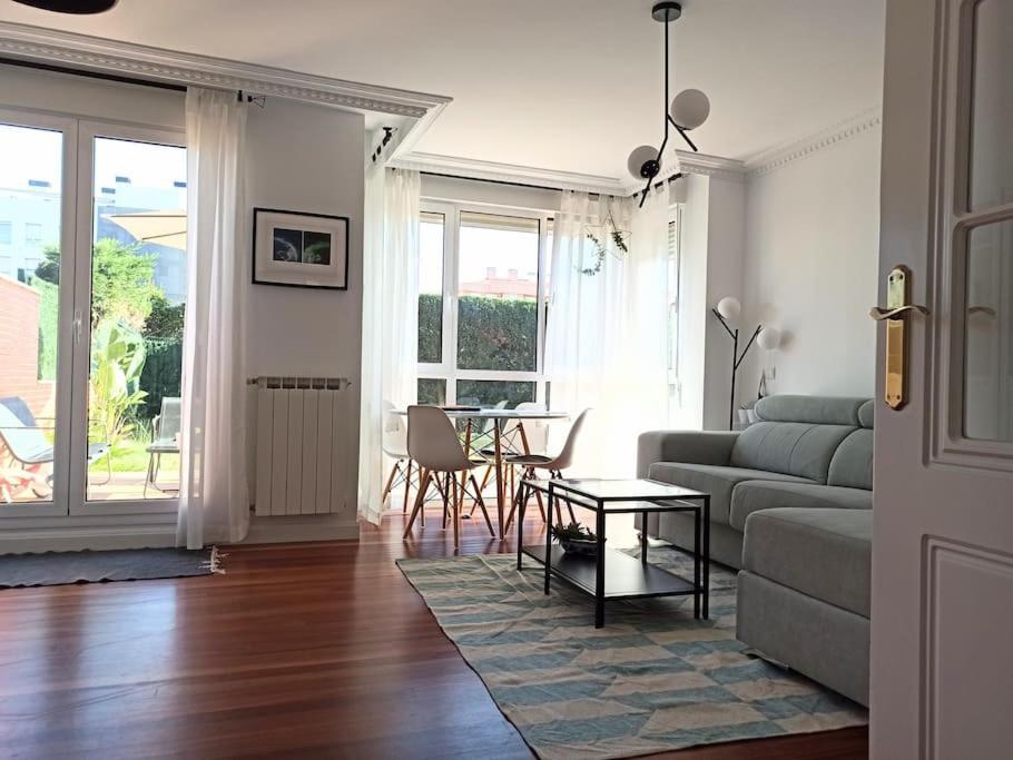 Bajo Con Jardin Privado Apartment Santander Exterior foto
