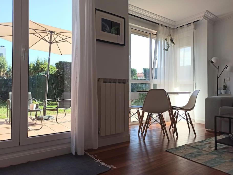 Bajo Con Jardin Privado Apartment Santander Exterior foto